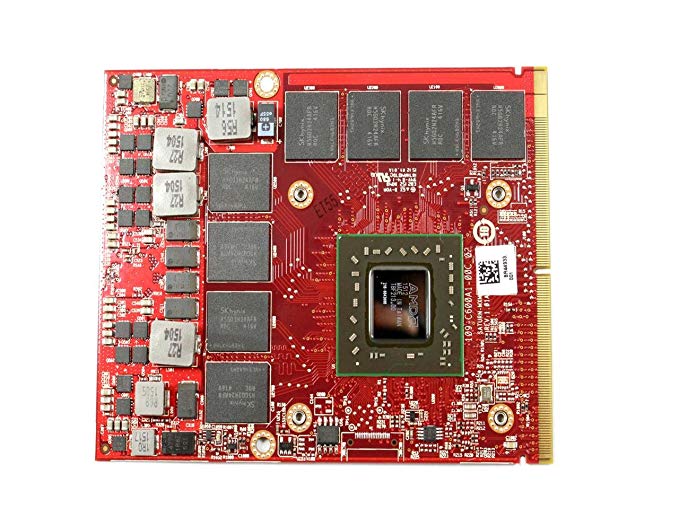 Dell Precision M6600 M6700 M6800 AMD FirePro M6100 PCIe 3.0 x16 128-bit 2GB GDDR5 SDRAM Graphic Video Card K5WCN