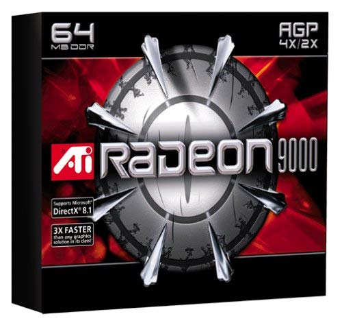 ATI Radeon 9000 64 MB AGP Graphics Card