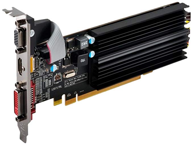 XFX ATI Radeon HD5450 1 GB DDR3 VGA/DVI/HDMI Low Profile PCI-Express Video Card HD545XZCH2