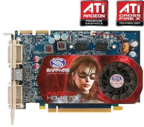 Sapphire Radeon HD4670 512MB DDR3 Dual DVI / TVO PCI-Express Graphics Card